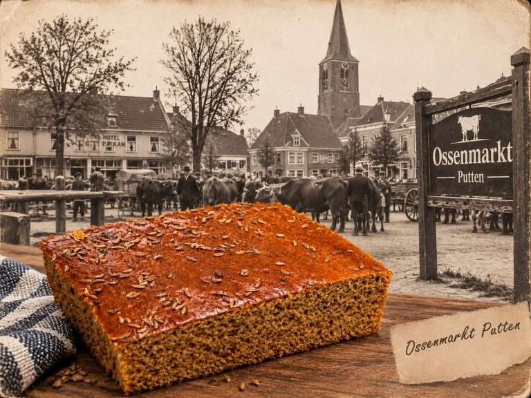 Na gemis vorig jaar is de Puttense mopkoek terug op de Ossenmarkt